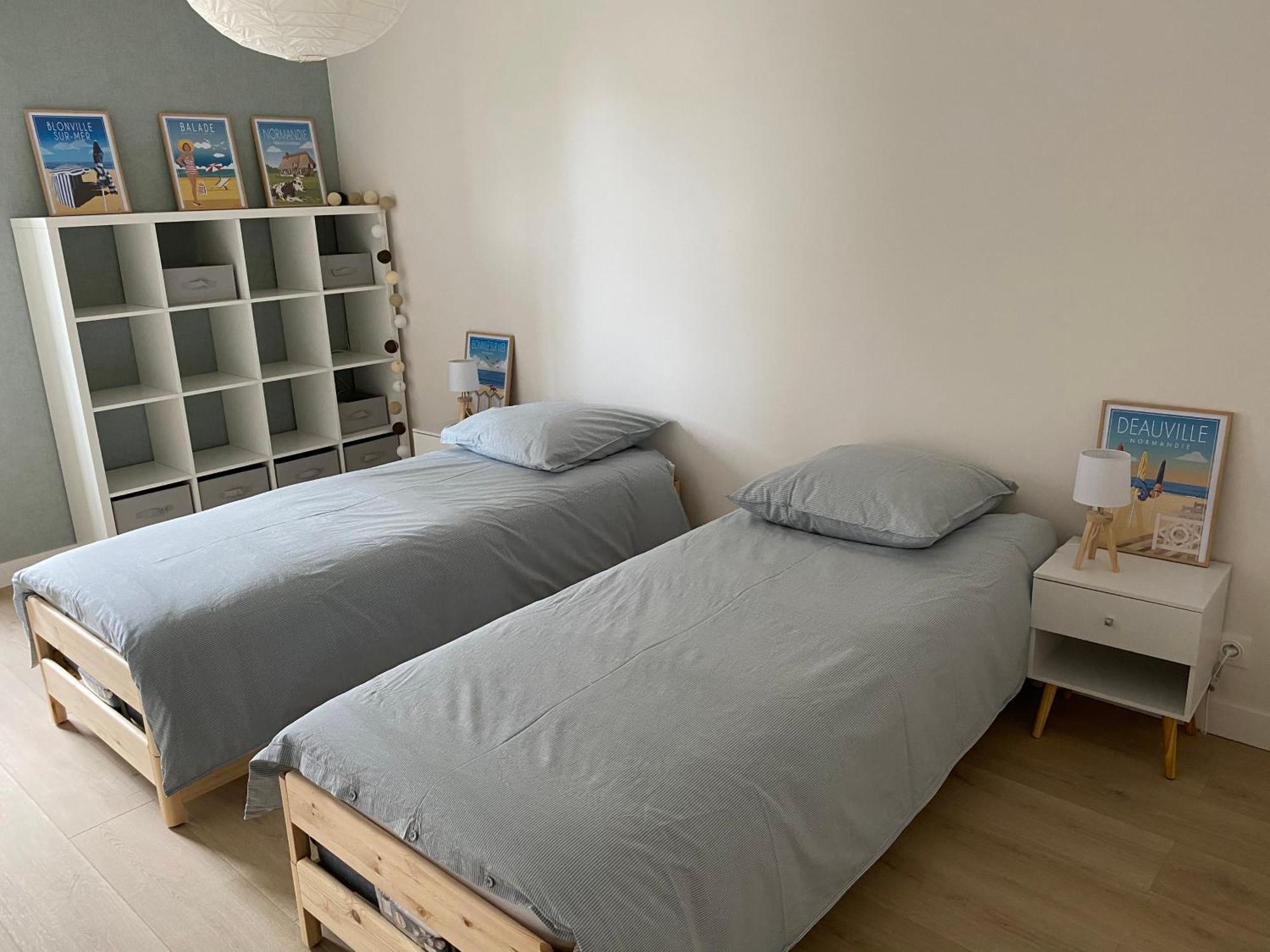 Appartement 65M2 Avec Balcon Vues Partielles Mer A 150M De La Plage Et Centre, Wifi Et Parking Prive بلونفيل سور مير المظهر الخارجي الصورة